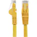 Thumbnail 2 de Cable Red StarTech Cat6 UTP RJ45 1 24 AWG ft, 30cm sin enganche Color Amarillo