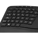 Thumbnail 1 de Teclado Inalámbrico Ergonómico KlipX KBK-530S Wireless 2.4GHz Español Negro