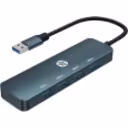Thumbnail 1 de Adaptador USB HP DHC-CT100, USB 3.1 a 4x USB 3.0  Acabado de aluminio.