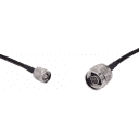 Thumbnail 0 de 30cm RPTNC-Macho N-Macho LMR195 Cable Coaxial Negro
