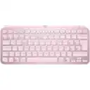 Thumbnail 1 de Teclado Español iluminado Bluetooth Logitech MX Keys Mini Rosado + Regalo