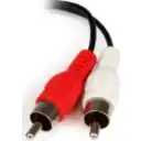 Thumbnail 3 de Cable de Audio Stereo Jack 3.5mm Hembra a 2*RCA Macho 15cm - StarTech