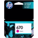 Thumbnail 0 de Cartridge HP 670 Magenta Tinta para Imp Deskjet 3525/4615/4625/5525, 300Pág 4ml