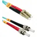 Thumbnail 2 de 5mt LC-ST OM3 Multimodo MM Duplex Jumper Fibra 3.0mm 50/125um
