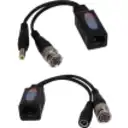 Thumbnail 0 de Video Balun RJ45-H BNC-M UTP Cat5e Cat6 8MP HD Plug-M/H req/12-48Vdc