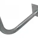 Thumbnail 0 de Tubo-40mm Soporte Fierro Galvanizado base-15cm 45cm-a-Muro