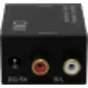Thumbnail 0 de Convertidor Audio Optico-Toslink/Coaxial a 2-RCA-H 51x42x26mm req5V