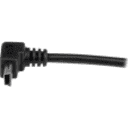 Thumbnail 4 de Cable Adaptador Startech USB-A Macho a Mini USB Macho Acodado Long 1 Metro Negro