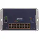 Thumbnail 0 de PLANET 16-1000-PoE+ 2-SFP 240W Switch Indust Admin Riel-DIN 48/54VDC