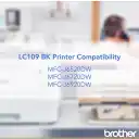 Thumbnail 3 de Cartucho de Tinta Brother LC109 Negro aprox 2400 paginas para MFC-J6720DW