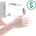Thumbnail 2 de 100-unids Talla-S 50-pares Guantes PVC Blanco Desechable Small Chicos