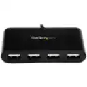 Thumbnail 1 de HUB StarTech Conector USB-C a 4 Port USB A 2.0 color Negro