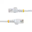 Thumbnail 2 de Cable de Red StarTech Cat5e Ethernet Sin enganche, 0 5mt Color BLANCO
