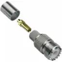 Thumbnail 0 de UHF-Hembra LMR400 Conector Crimpeable CA400 RG8 PL-259 PL259