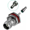 Thumbnail 0 de .TNC-Hembra LMR100 RG316 13mm-Diamet Panel Conector Crimpeable Coaxial