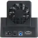 Thumbnail 2 de Base de Conexión Externa USB3.0 UASP y eSATA Ventilador SATA III 6Gbps 2.5"/3.5"