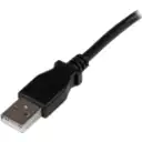 Thumbnail 1 de 2m USB 2.0 A to Right Angle B Cable M/M