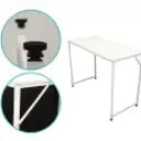Thumbnail 4 de Mesa armable escritorio 100x48x75cm Cubierta de 12mm MDF Patas-Acero