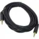 Thumbnail 0 de Cable de Audio Stereo Jack 3.5mm M/M Largo 5 Mts Color negro