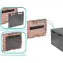 Thumbnail 2 de LINKMADE 45CM-FONDO 7U GABINETE RACK PARED NEGRO