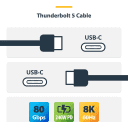 Thumbnail 1 de Cable Thunderbolt 5 Certificado de 1m