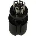 Thumbnail 2 de 7-pin Hembra Volante Conector GX12 DiametroIN-9,3mm Soldable Aviacion