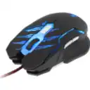 Thumbnail 1 de Mouse Gamer Alámbrico XTech XTM-610 Óptico 3200DPI USB 6 botones LED 4 col Negro