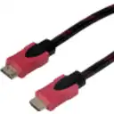 Thumbnail 2 de Cable HDMI Macho a HDMI Macho v1.4 3D Sin Bisagra 15 Metros color Negro