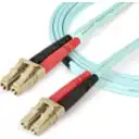 Thumbnail 3 de 5m Aqua MM 50/125 OM4 Fiber Optic Cable