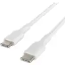 Thumbnail 0 de Cable USB-C Belkin Conector USB-C Macho a USB-C Macho Longitud 1 metros Blanco