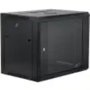 Thumbnail 5 de Gabinete Muro LINKMADE 45CM-FONDO 9U RACK PARED NEGRO