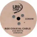 Thumbnail 0 de RG6 Blanco 305mts Carrete RG-6 Cable Coaxial 75ohm Aleacion-CCS