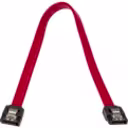 Thumbnail 2 de 12in Latching Serial ATA SATA Cable