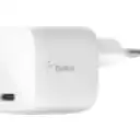 Thumbnail 1 de Belkin - Adaptador de corriente - 30 vatios - Fast Charge, PD (USB-C) - blanco