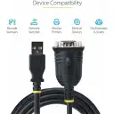 Thumbnail 10 de Cable Adaptador USB a Serial RS232 1mt 3ft para PLC/Impresora/Escáner - StarTech