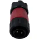 Thumbnail 2 de 2-Pin Macho 2,5-4mm2 20A Conector Circular YM-20 Soldable IP67