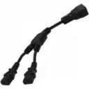 Thumbnail 1 de Cable de Poder CDMC2, 2* C13 Hembra 10A, 1* C20 Macho 16A, 8+5cm