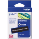Thumbnail 2 de TZE 315 6mm Black on white tape