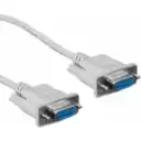 Thumbnail 1 de Cable Serial Hembra/Hembra Longitud 3 metros Null-Modem RS-232 DE-09