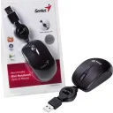 Thumbnail 5 de Mini Mouse Alámbrico Genius Traveler V2 Óptico 1000dpi 3 Btns Retractil USB Negr