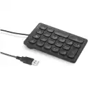 Thumbnail 0 de Teclado Numérico Alámbrico Kensington 21 Teclas + 4 acceso rápido USB Negro