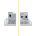 Thumbnail 0 de KALOP Blanco Teclon/2 3pin 9/24 Interruptor 16A 250V req/KEP-A KL40126