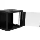 Thumbnail 5 de LINKMADE Desarmado 9U 45CM-Fondo Gabinete Rack Pared Muro Negro