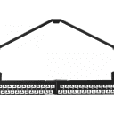 Thumbnail 2 de LINKMADE Metal 48-Keystone Angular PatchPanel 2U Vacio Unloaded