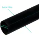 Thumbnail 0 de Plansa 40mm-ext 2,2mm Rollo 100mts Negra HDPE Polietileno Reciclado