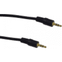 Thumbnail 1 de Cable de Audio Stereo Jack 3.5mm M/M Largo 5 Mts Color negro