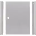Thumbnail 1 de TIBOX 365x245mm Contrapuerta Metalic p/Tablero Gabinete 400x300 TIP-43
