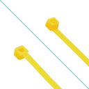 Thumbnail 0 de 50-un 200x3,5mm Amarillo Amarra Plastica Nylon 3.5x200mm
