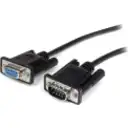 Thumbnail 0 de Cable Extensión SERIAL RS232 DB9 M/H Directo Straight Through 2mts Negro - StarT