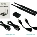 Thumbnail 2 de KIT HDMI INALAMBRICO HD HDMI-HDMI ANT-DESMONTABLES 50MT 5,8GHZ